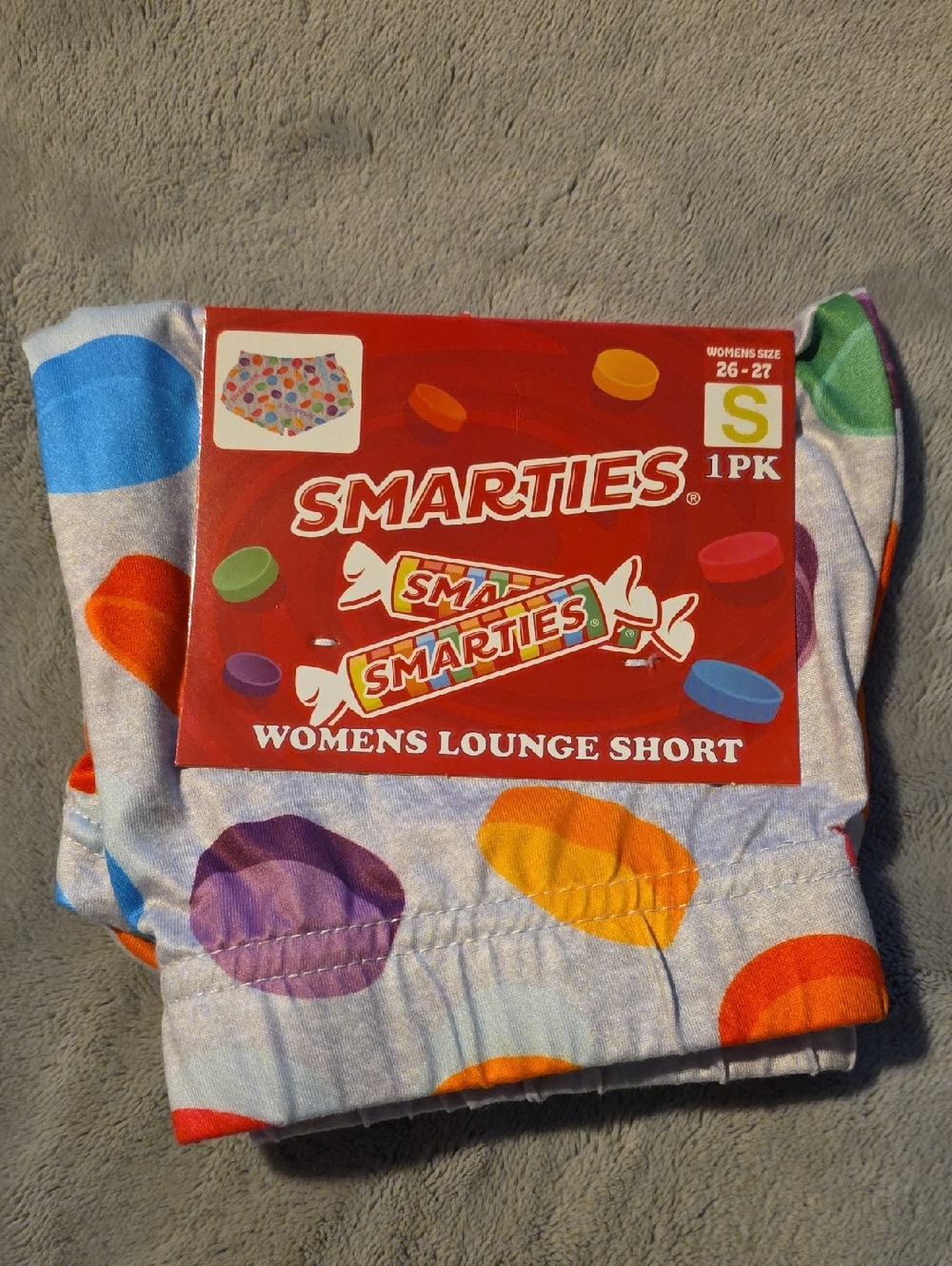 Women's Lounge Shorts - Multi Colored Polka Dot
